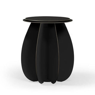 Ibride Gardenia Cholla stool Ibride Brushed black 17.72 inch - Buy now on ShopDecor - Discover the best products by IBRIDE design