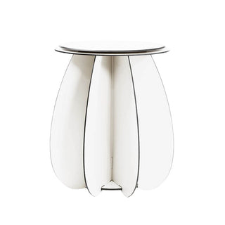 Ibride Gardenia Cholla stool Ibride Matt white 17.72 inch - Buy now on ShopDecor - Discover the best products by IBRIDE design