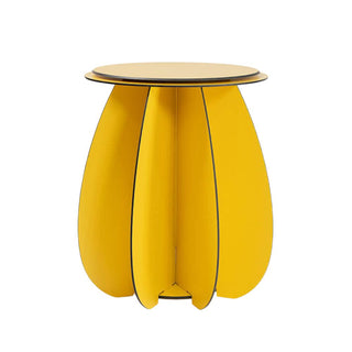 Ibride Gardenia Cholla stool Ibride Matt buttercup yellow 17.72 inch - Buy now on ShopDecor - Discover the best products by IBRIDE design