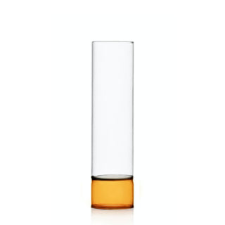 Ichendorf Bamboo Groove vase amber-clear h. 10.63 inch by Anna Perugini - Buy now on ShopDecor - Discover the best products by ICHENDORF design