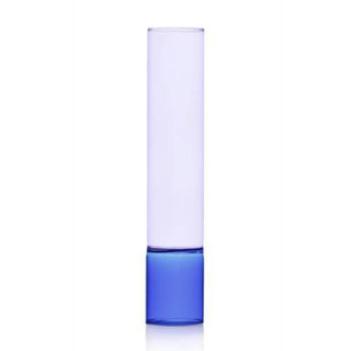Ichendorf Bamboo Groove vase blue-violet h. 13.78 inch by Anna Perugini - Buy now on ShopDecor - Discover the best products by ICHENDORF design