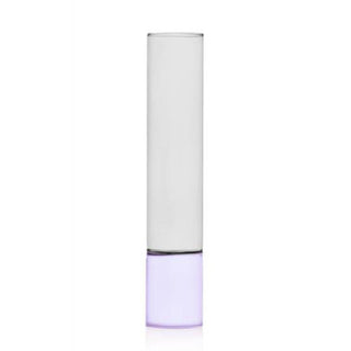 Ichendorf Bamboo Groove vase violet-smoke h. 13.78 inch by Anna Perugini - Buy now on ShopDecor - Discover the best products by ICHENDORF design