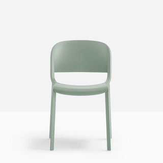 Pedrali Dome 260 design chair for outdoor use Pedrali Green VE100E - Buy now on ShopDecor - Discover the best products by PEDRALI design