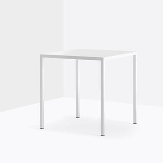 Pedrali Fabbrico TFA table 27.6x27.6 inch in white powder coated steel - Buy now on ShopDecor - Discover the best products by PEDRALI design