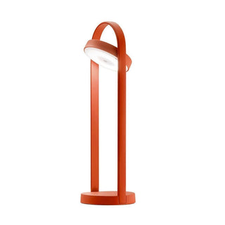 Pedrali Giravolta 1799/50 portable table/floor lamp outdoor H.19 11/16 inch Pedrali Orange AR400E - Buy now on ShopDecor - Discover the best products by PEDRALI design