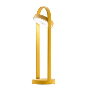 Pedrali Giravolta 1799/50 portable table/floor lamp outdoor H.19 11/16 inch Pedrali Yellow GI100E - Buy now on ShopDecor - Discover the best products by PEDRALI design