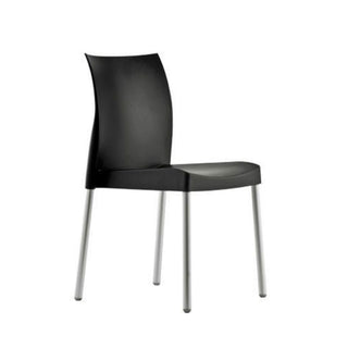 Pedrali Ice 800 design chair in polypropylene Black - Buy now on ShopDecor - Discover the best products by PEDRALI design