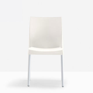 Pedrali Ice 800 design chair in polypropylene Pedrali Ivory AV - Buy now on ShopDecor - Discover the best products by PEDRALI design