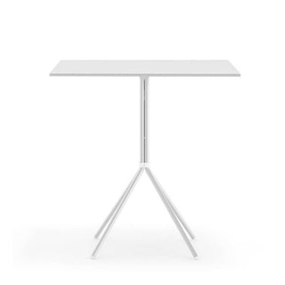 Pedrali Nolita 5454 tablewith top 27 9/16x27 9/16 inch White - Buy now on ShopDecor - Discover the best products by PEDRALI design