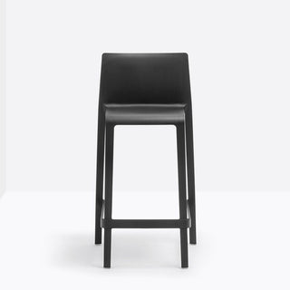 Pedrali Volt 677 stool for outdoor use with seat H.25 63/64 inch Black - Buy now on ShopDecor - Discover the best products by PEDRALI design