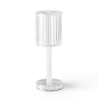 Vondom Gatsby LED portable table lamp Transparent Cylinder - Buy now on ShopDecor - Discover the best products by VONDOM design