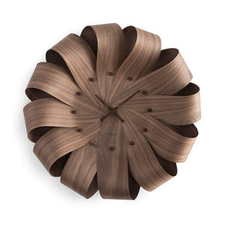 Nomon Brisa Walnut wall clock diam. 20.48 inch - Buy now on ShopDecor - Discover the best products by NOMON design