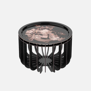 Ibride Extra-Muros Medusa 46 OUTDOOR coffee table with Lévitation Rose tray diam. 18.12 inch Buy on Shopdecor IBRIDE collections