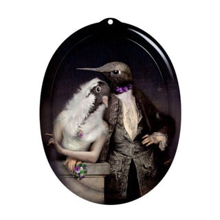 Ibride Galerie de Portraits The Lovebirds tray/picture 7.88x11.42 inch Buy on Shopdecor IBRIDE collections
