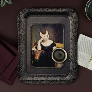 Ibride Galerie de Portraits Victoire tray/picture 11.82x16.15 inch - Buy now on ShopDecor - Discover the best products by IBRIDE design