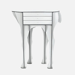 Ibride Mobilier de Compagnie Bambi console with 3 drawers Ibride Glossy white - Buy now on ShopDecor - Discover the best products by IBRIDE design
