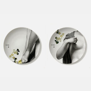 Ibride Porcelaine Parnasse Hiver set 2 dinner plates diam. 10.63 inch - Buy now on ShopDecor - Discover the best products by IBRIDE design