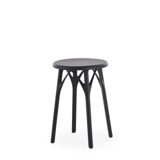 Kartell A.I. stool Light with seat h. 17.72 inch. for indoor/outdoor use Kartell Black NE - Buy now on ShopDecor - Discover the best products by KARTELL design