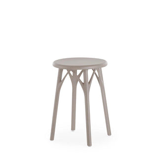 Kartell A.I. stool Light with seat h. 17.72 inch. for indoor/outdoor use Kartell Grey GR - Buy now on ShopDecor - Discover the best products by KARTELL design