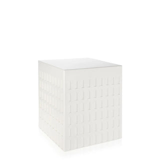 Kartell Eur side table/stool h.17.72 inch. Kartell White 03 - Buy now on ShopDecor - Discover the best products by KARTELL design