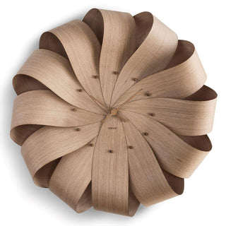 Nomon Brisa XL Oak wall clock diam. 29.53 inch Oak - Buy now on ShopDecor - Discover the best products by NOMON design