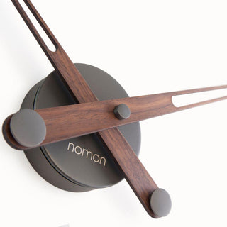 Nomon Merlín T 4T wall clock graphite diam. 49.22 inch - Buy now on ShopDecor - Discover the best products by NOMON design