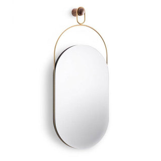 Nomon Momentos Espejo Eslabón mirror Brass - Buy now on ShopDecor - Discover the best products by NOMON design
