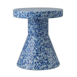 Normann Copenhagen Bit Cone recycled plastic stool/side table h. 16 1/2 in. Normann Copenhagen Bit Blue - Buy now on ShopDecor - Discover the best products by NORMANN COPENHAGEN design