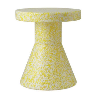 Normann Copenhagen Bit Cone recycled plastic stool/side table h. 16 1/2 in. Normann Copenhagen Bit Yellow - Buy now on ShopDecor - Discover the best products by NORMANN COPENHAGEN design