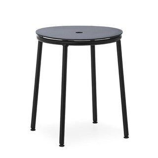 Normann Copenhagen Circa black steel stool h. 17 2/3 in. Buy on Shopdecor NORMANN COPENHAGEN collections