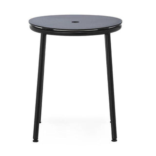 Normann Copenhagen Circa black steel stool h. 17 2/3 in. Buy on Shopdecor NORMANN COPENHAGEN collections