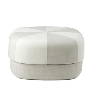 Normann Copenhagen Circus Duo Large fabric pouf 29 2/3x29 2/3in. with h.13 2/3 in. Normann Copenhagen Circus Duo Sand - Buy now on ShopDecor - Discover the best products by NORMANN COPENHAGEN design
