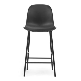 Normann Copenhagen Form steel bar chair with polypropylene seat h. 25 2/3 in. - Buy now on ShopDecor - Discover the best products by NORMANN COPENHAGEN design