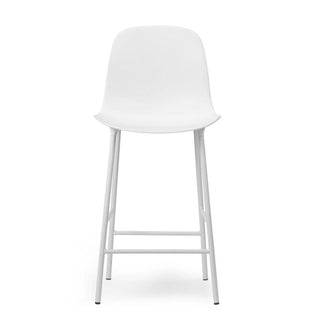 Normann Copenhagen Form steel bar chair with polypropylene seat h. 25 2/3 in. - Buy now on ShopDecor - Discover the best products by NORMANN COPENHAGEN design