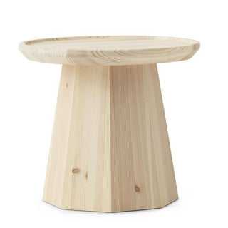 Normann Copenhagen Pine Small wooden table diam. 17 2/3 in. Normann Copenhagen Pine - Buy now on ShopDecor - Discover the best products by NORMANN COPENHAGEN design