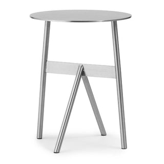 Normann Copenhagen Stock steel table h. 18 1/8 in. Normann Copenhagen Stock Stainless Steel - Buy now on ShopDecor - Discover the best products by NORMANN COPENHAGEN design