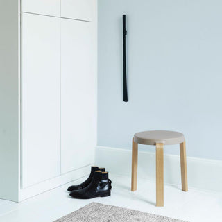 Normann Copenhagen Tap polypropylene stool with oak legs h. 17 in. - Buy now on ShopDecor - Discover the best products by NORMANN COPENHAGEN design