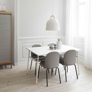 Normann Copenhagen Union table with laminate top 55 1/8x35 1/2 in. and steel legs - Buy now on ShopDecor - Discover the best products by NORMANN COPENHAGEN design