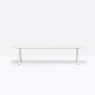 Pedrali Arki Bench modular bench white 78.35x14.18 inch Buy on Shopdecor PEDRALI collections