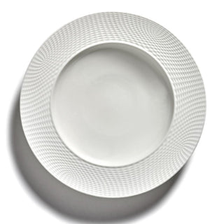 Serax Nido deep plate L white diam. 11 1/32 in. - Buy now on ShopDecor - Discover the best products by SERAX design