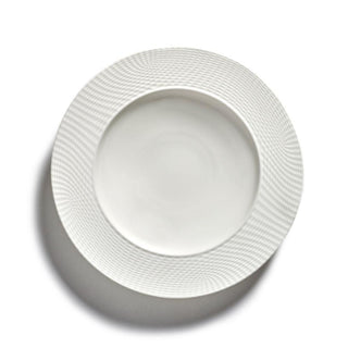 Serax Nido deep plate M white diam. 9 29/64 in. - Buy now on ShopDecor - Discover the best products by SERAX design