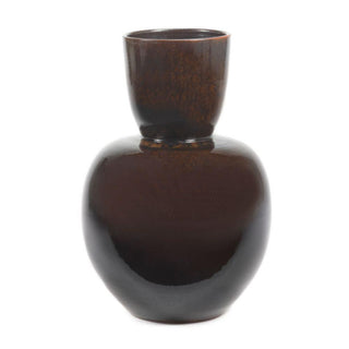 Serax Pure Interior vase M h. 17.72 inch brown black - Buy now on ShopDecor - Discover the best products by SERAX design
