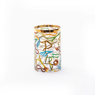 Seletti Toiletpaper Cylindrical Vases Snakes vase h. 5.52 inch - Buy now on ShopDecor - Discover the best products by TOILETPAPER HOME design