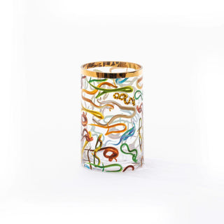 Seletti Toiletpaper Cylindrical Vases Snakes vase h. 5.52 inch - Buy now on ShopDecor - Discover the best products by TOILETPAPER HOME design