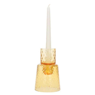 Venini Campanile 100.74 candle holder diam. 3 15/16 in. Venini Campanile Amber - Buy now on ShopDecor - Discover the best products by VENINI design