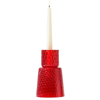 Venini Campanile 100.74 candle holder diam. 3 15/16 in. Venini Campanile Red - Buy now on ShopDecor - Discover the best products by VENINI design