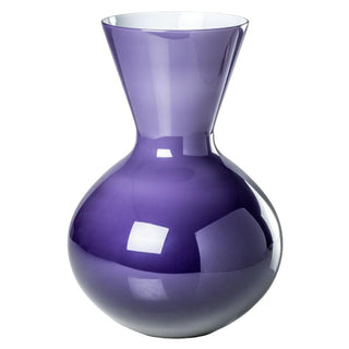 Venini Idria 706.42 opaline vase h. 14 11/64 in. Venini Idria Indigo Inside Milk-White - Buy now on ShopDecor - Discover the best products by VENINI design