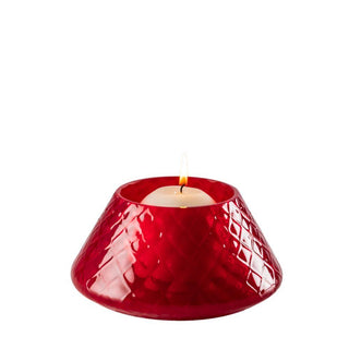Venini Lele 100.73 candle holder diam. 7 3/32 in. Venini Lele Red - Buy now on ShopDecor - Discover the best products by VENINI design