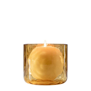 Venini Night In Venice 100.85 candle holder diam. 4 23/32 in. Venini Night In Venice Amber - Buy now on ShopDecor - Discover the best products by VENINI design