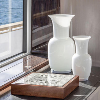 Venini Opalino 706.22 one-color vase h. 14 11/64 in. - Buy now on ShopDecor - Discover the best products by VENINI design